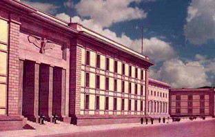 New Reich Chancellery, Voss Strasse Facade