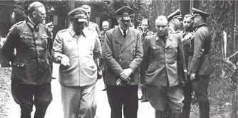 Hitler at Wolfsschanze
